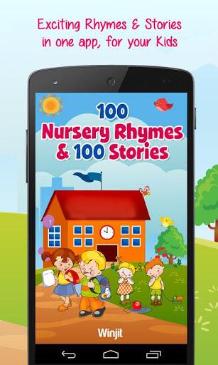 100 Kids Nursery Rhymes & 100 Children Stories - Image screenshot of android app