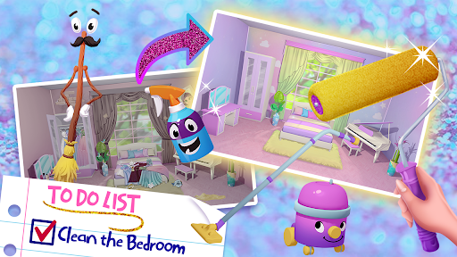 Violet Cinderella Castle Clean - عکس بازی موبایلی اندروید