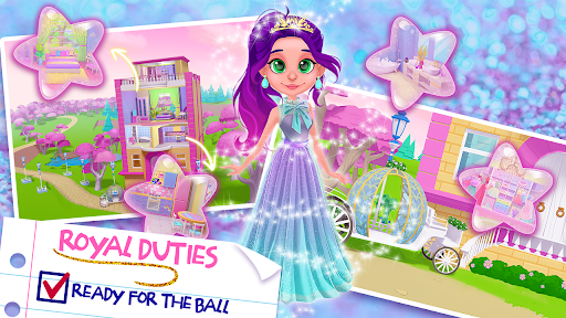 Violet Cinderella Castle Clean - عکس بازی موبایلی اندروید