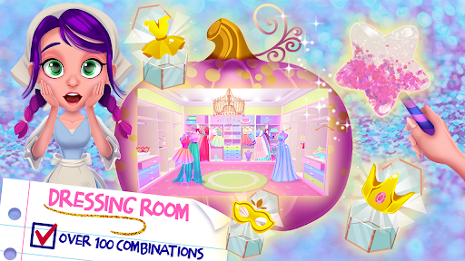 Violet Cinderella Castle Clean - عکس بازی موبایلی اندروید