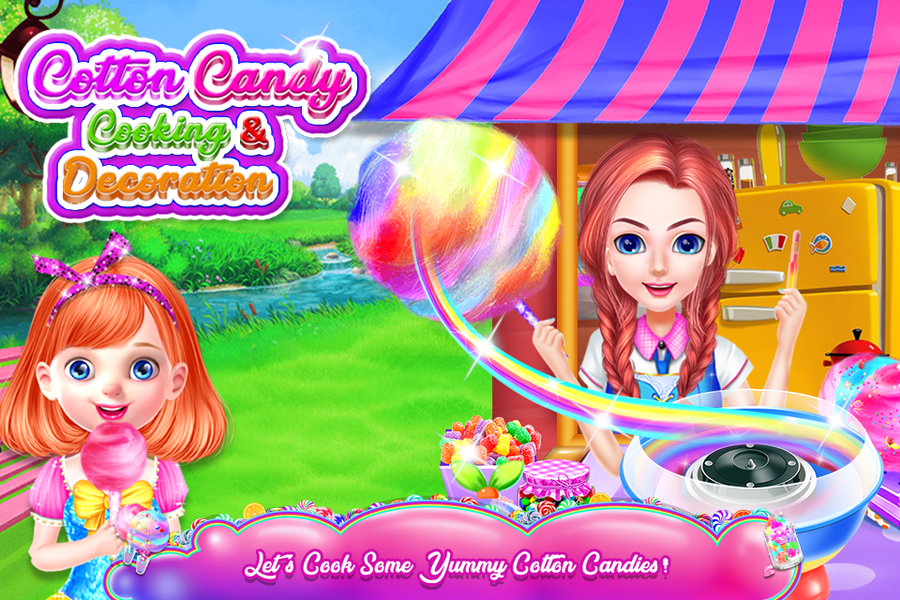 Cotton Candy Cooking & Deco - Gameplay image of android game