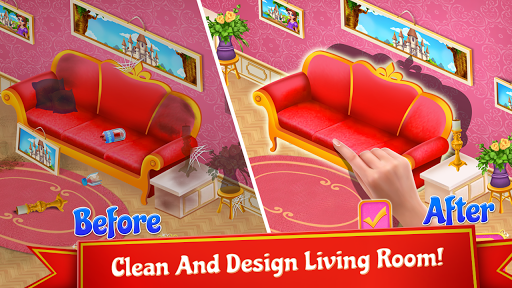 Princess Castle Cleaning - Image screenshot of android app