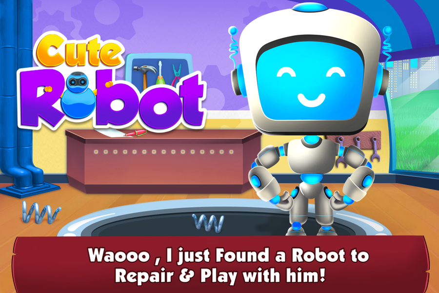 My Cute Robot - Gameplay image of android game