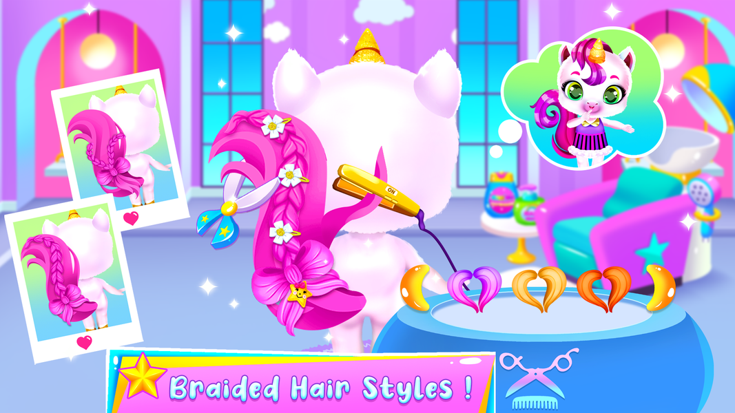 My Unicorn Hair Salon and Care - عکس برنامه موبایلی اندروید