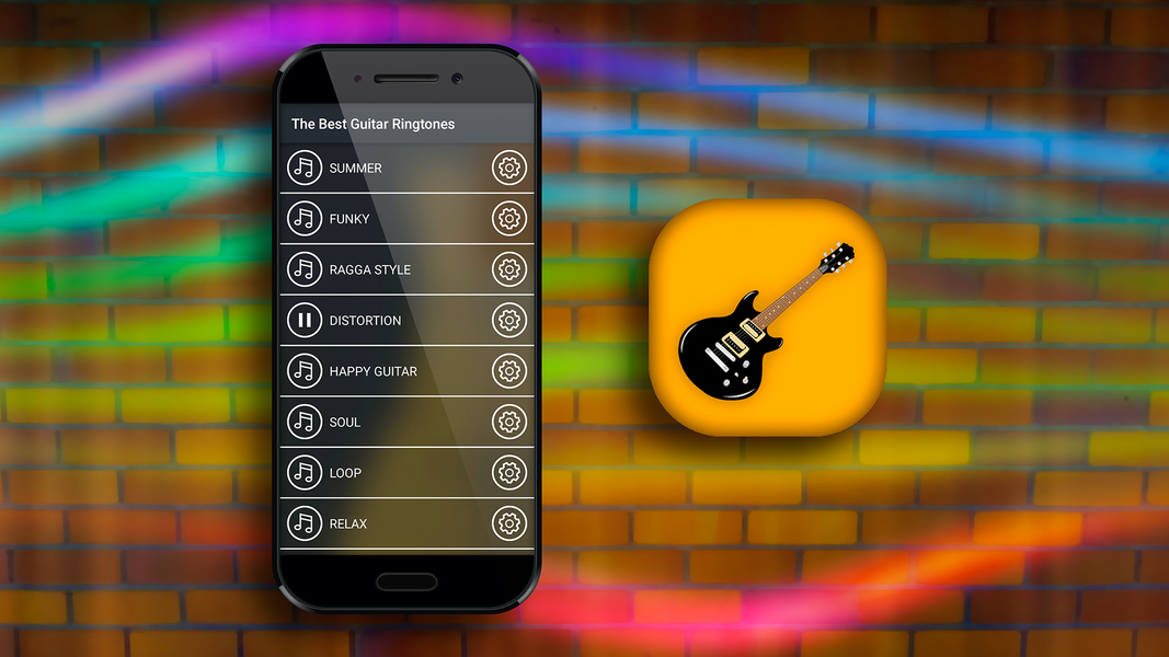 Electric Guitar Ringtones - عکس برنامه موبایلی اندروید