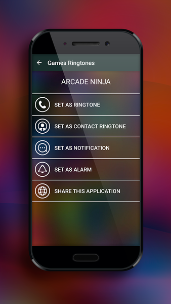 Games Ringtones - عکس برنامه موبایلی اندروید