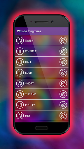 Whistle Ringtones & Sounds - عکس برنامه موبایلی اندروید