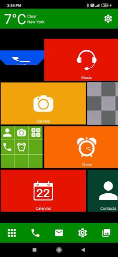 WP 8 Launcher 2021 - Metro Theme - Image screenshot of android app