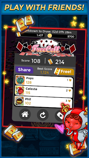 FreeCell - Make Money - عکس بازی موبایلی اندروید
