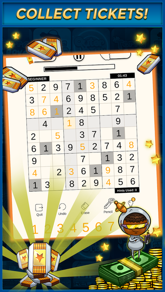 Sudoku - Make Money - عکس بازی موبایلی اندروید
