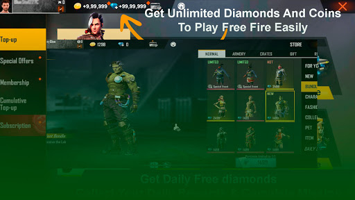 How To Get Free Diamonds in Free Fire, Get Unlimited Diamonds