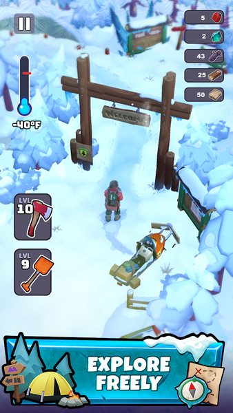 Frost World - عکس بازی موبایلی اندروید