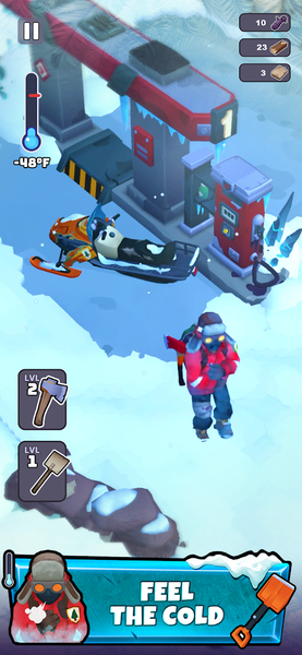 Frost World - Gameplay image of android game