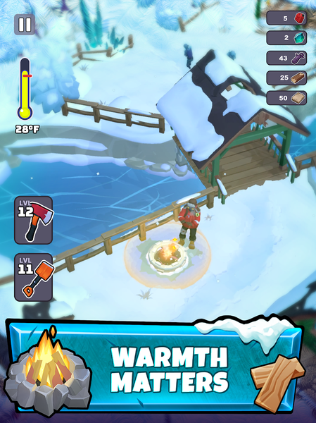 Frost World - عکس بازی موبایلی اندروید