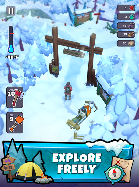 Frost World - عکس بازی موبایلی اندروید