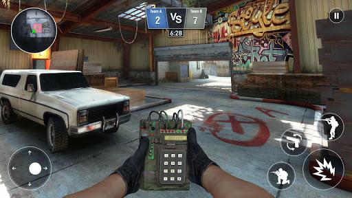 Winter Strike : Gun Games - Gameplay image of android game