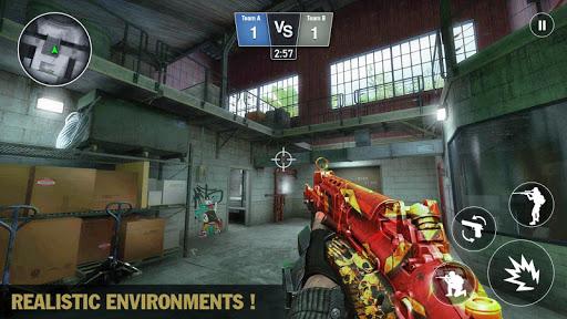 Winter Strike : Gun Games - Gameplay image of android game