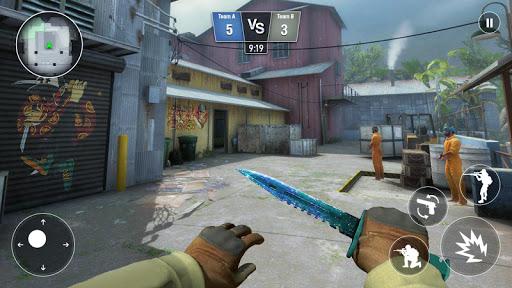 Winter Strike : Gun Games - Gameplay image of android game