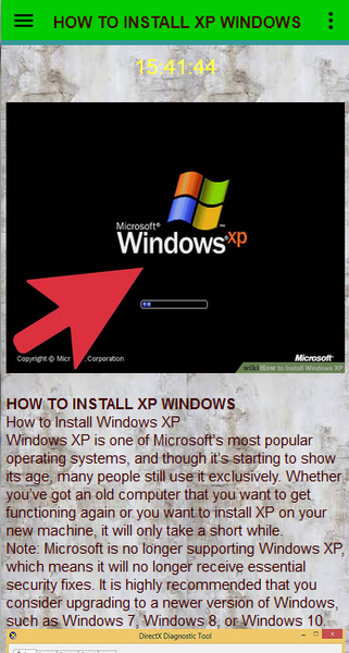 How to install  XP Windows - عکس برنامه موبایلی اندروید