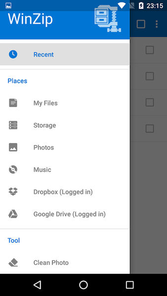 WinZip – Zip UnZip Tool - Image screenshot of android app