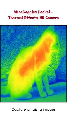 WireGoggles Thermal Effects Camera - Image screenshot of android app