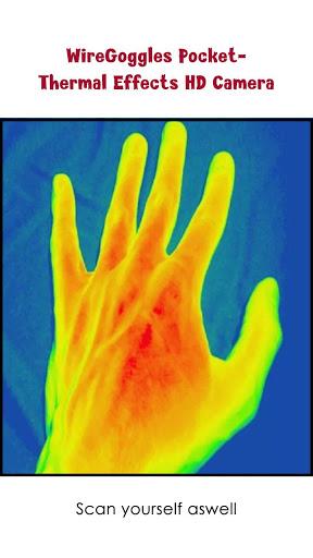 WireGoggles Thermal Effects Camera - Image screenshot of android app