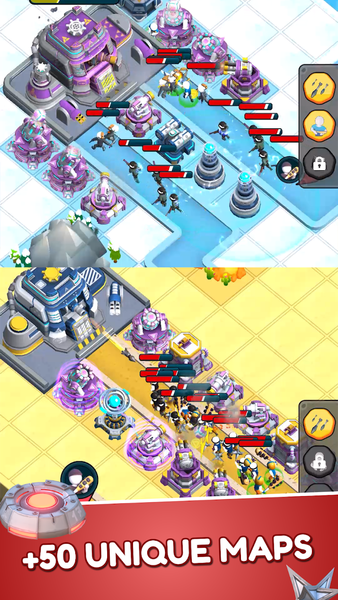 Raid Rush: Tower Defense TD - عکس بازی موبایلی اندروید