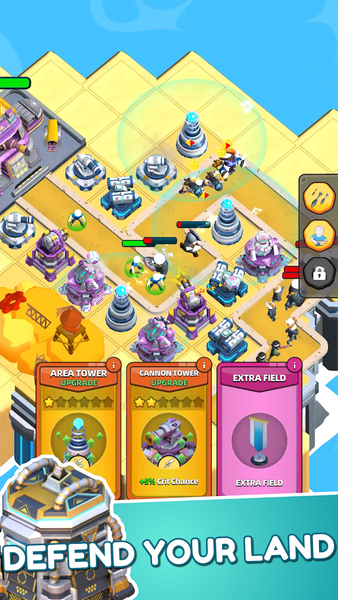 Raid Rush: Tower Defense TD - عکس بازی موبایلی اندروید
