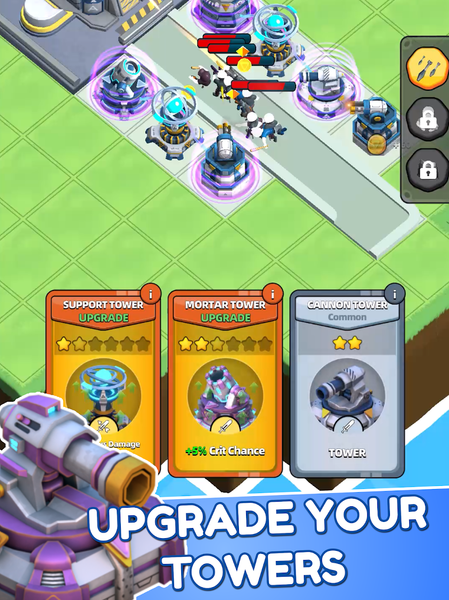 Raid Rush: Tower Defense TD - عکس بازی موبایلی اندروید