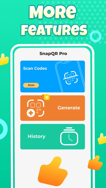 SnapQR Pro - عکس برنامه موبایلی اندروید