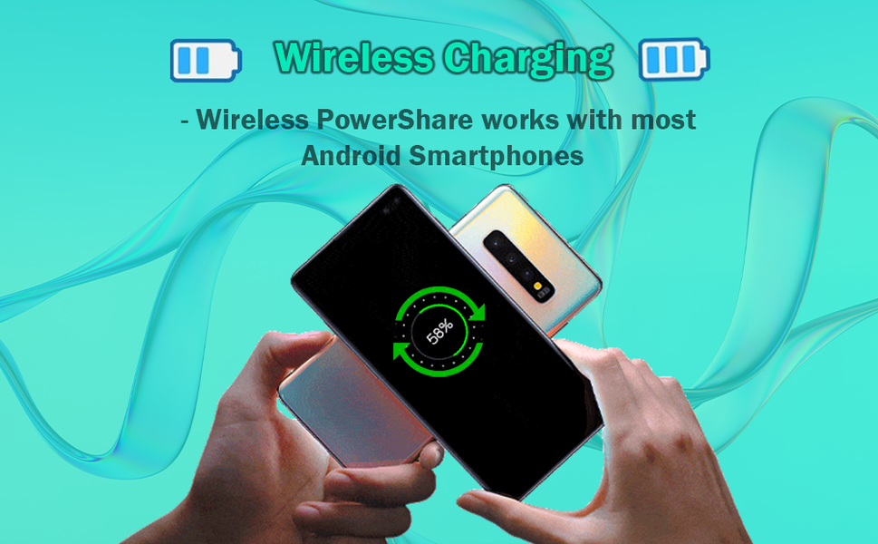 Wireless Reverse Charging - Image screenshot of android app
