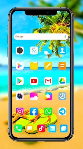 Themes for Galaxy A52: Galaxy A52 Launcher - عکس برنامه موبایلی اندروید
