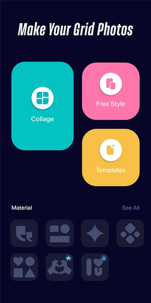 Collage Maker - Photo Editor - عکس برنامه موبایلی اندروید