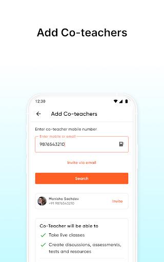 Wise - Online Teaching app - Image screenshot of android app