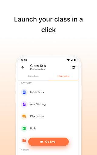 Wise - Online Teaching app - Image screenshot of android app