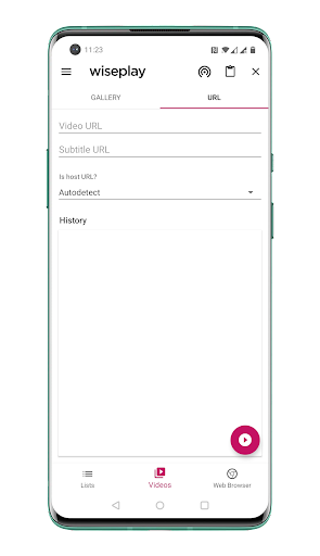 Wiseplay: Video player - Image screenshot of android app