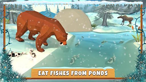 Polar bear survival simulator - Gameplay image of android game