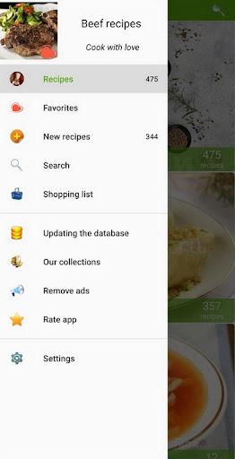 Beef recipes - Image screenshot of android app