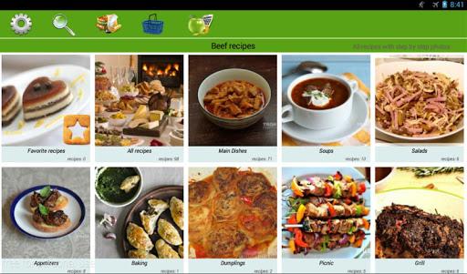 Beef recipes - عکس برنامه موبایلی اندروید