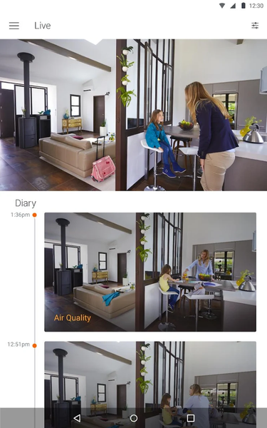 Withings Home - Video & Air Qu - Image screenshot of android app