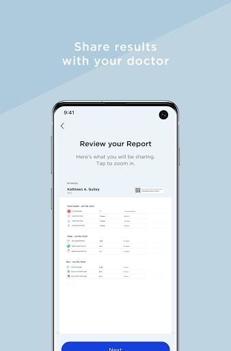 Withings - Image screenshot of android app
