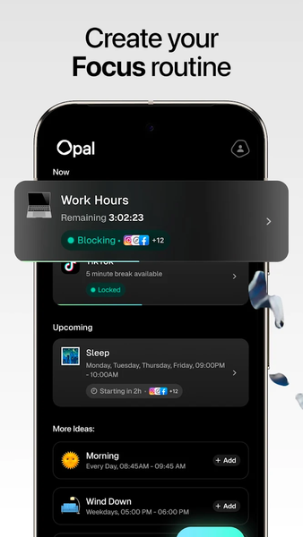 Opal Screen Time Limit & Timer - عکس برنامه موبایلی اندروید