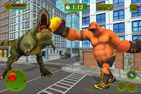 Superhero Dino Game