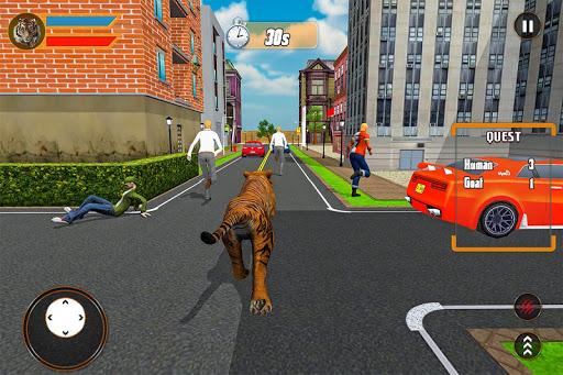 Super Tiger City Attack - Gameplay image of android game