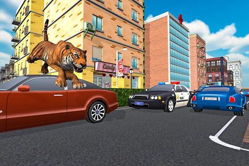Super Tiger City Attack - Gameplay image of android game