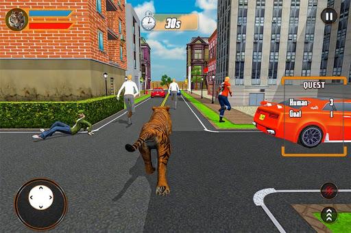 Super Tiger City Attack - Gameplay image of android game