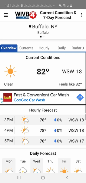 4Warn Weather - عکس برنامه موبایلی اندروید