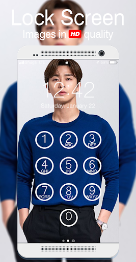 Lock Screen for Park Seo Joon - Image screenshot of android app