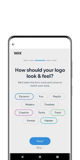 Wix Logo Maker - Image screenshot of android app