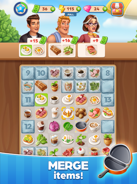 Journey Home - Merge & Stories - Gameplay image of android game